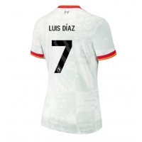 Camisa de time de futebol Liverpool Luis Diaz #7 Replicas 3º Equipamento Feminina 2024-25 Manga Curta